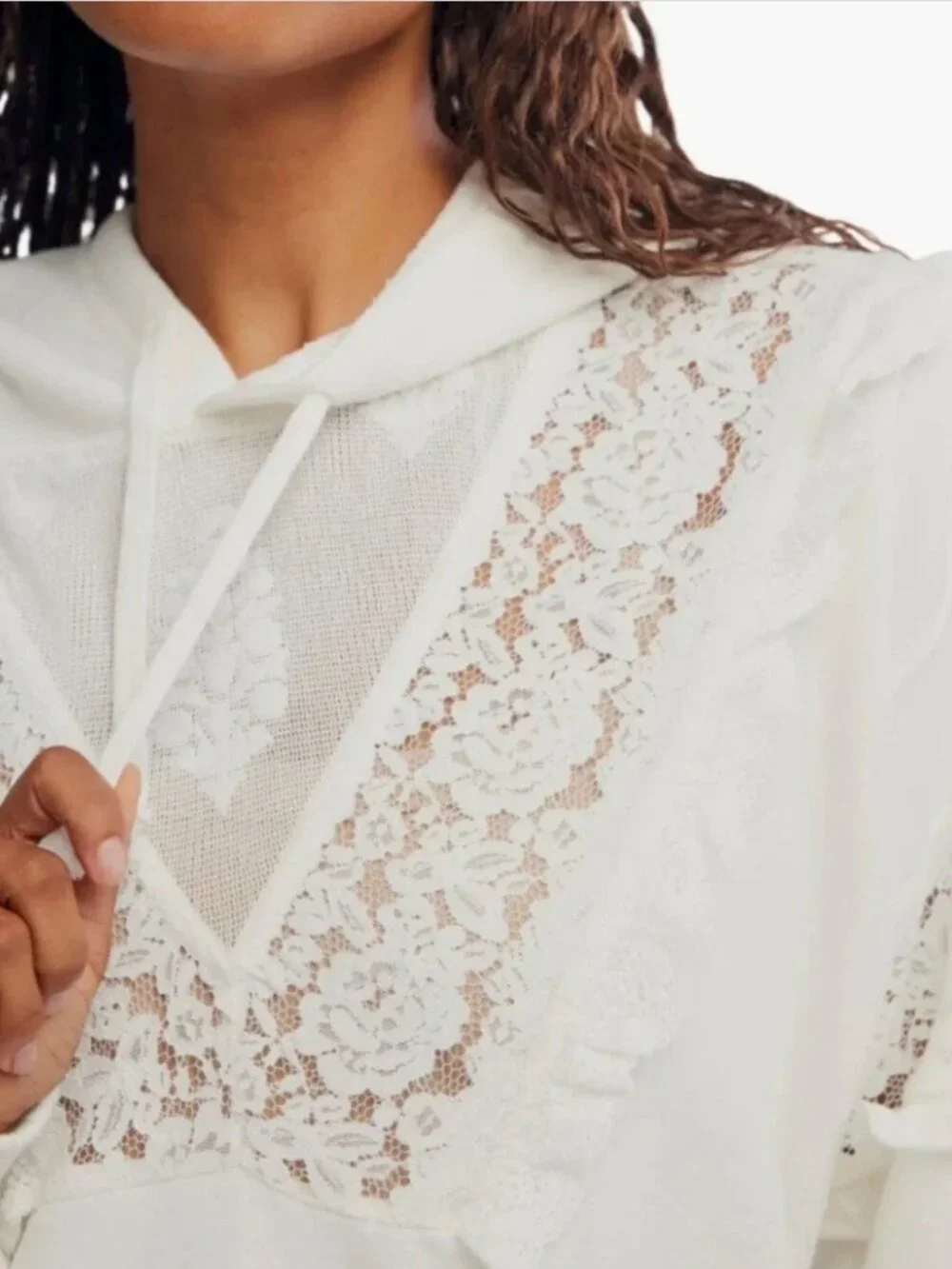 Free People NWT White FP Movement Women's Studio Tunic size M